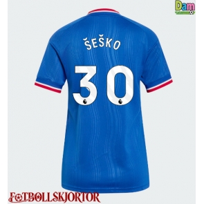 Manchester United Benjamin Sesko #30 Bortatröja Dam 2026-27 Kortärmad
